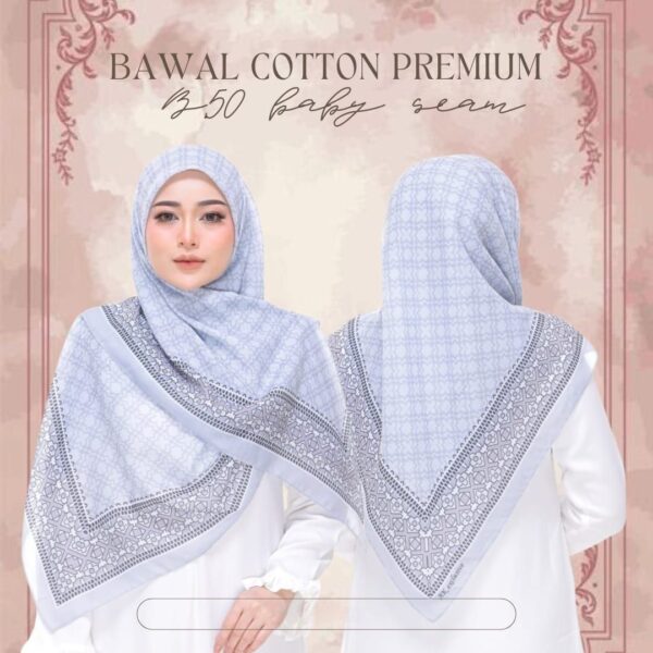 Bawal Cotton Premium Corak Printed B50 - Image 2