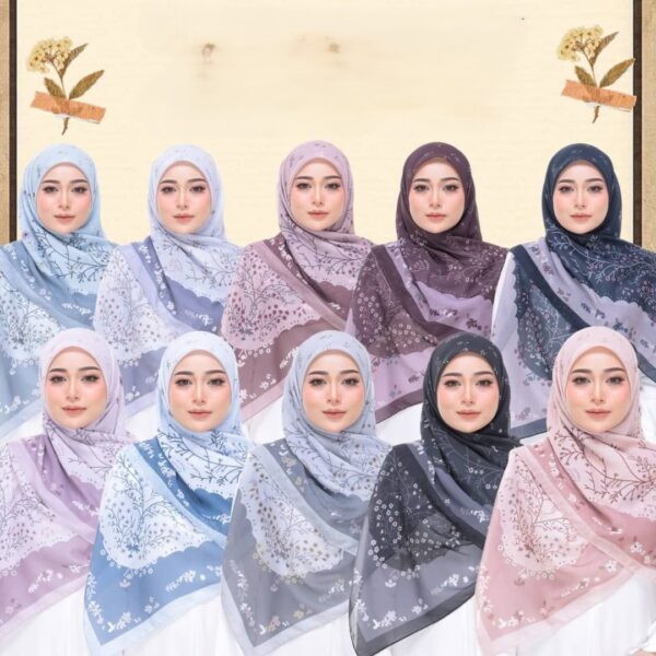 Bawal Cotton Premium Corak Printed B50