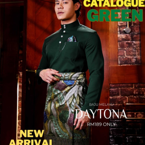 Baju Melayu Daytona Koleksi Hijau