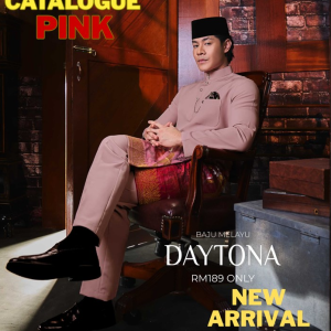 Baju Melayu Daytona Koleksi Pink