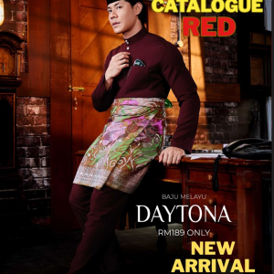 Baju Melayu Daytona Koleksi Red